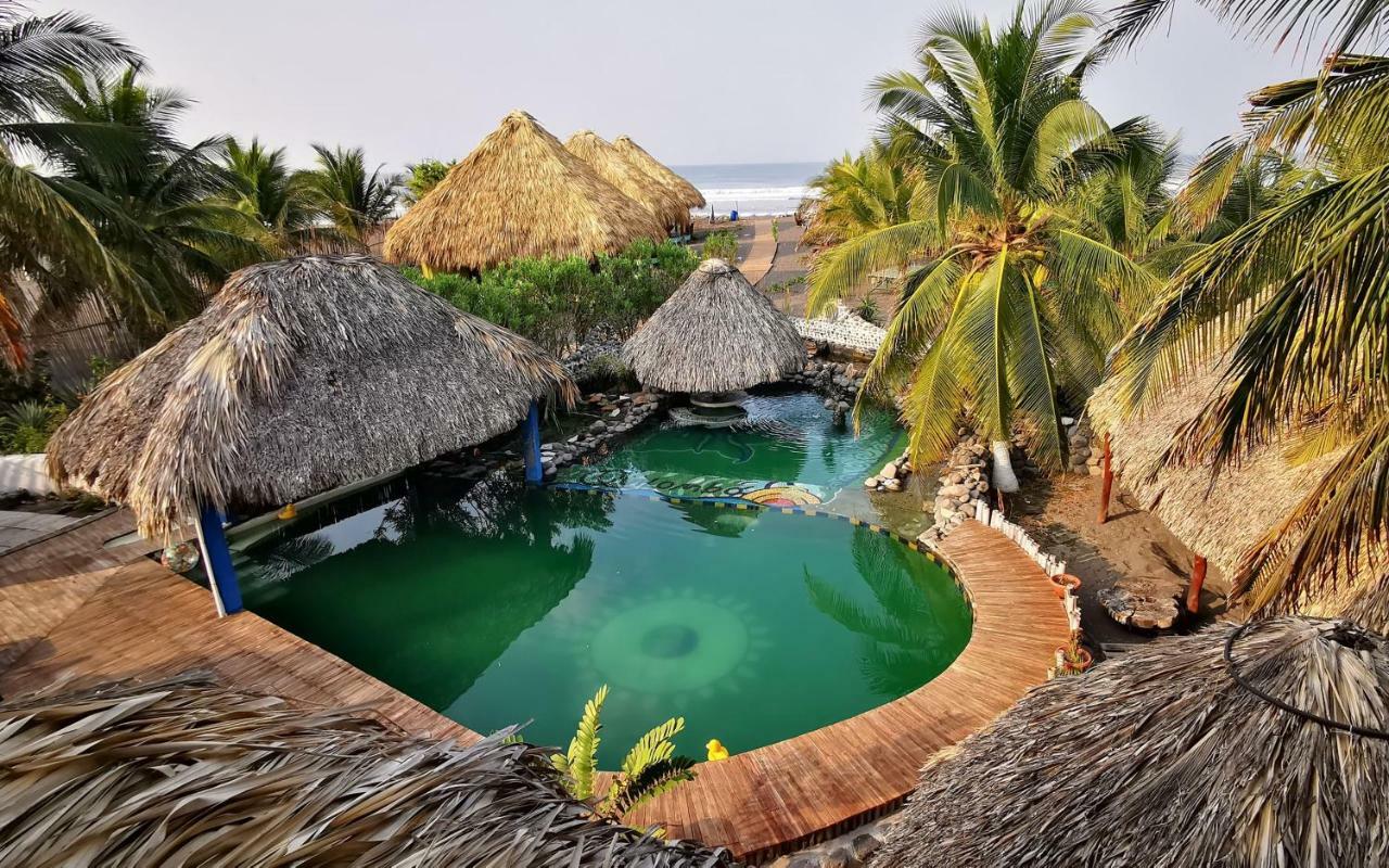 Eco-Hotel Playa Quilombo Las Lisas Dış mekan fotoğraf