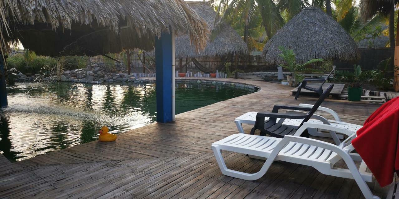 Eco-Hotel Playa Quilombo Las Lisas Dış mekan fotoğraf